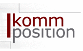 Logo der Firma KOMMposition - Public Relations für Rechtsanwälte