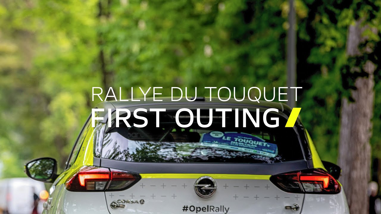 Successful First Outing for Opel Corsa-e Rally | Rallye du Touquet