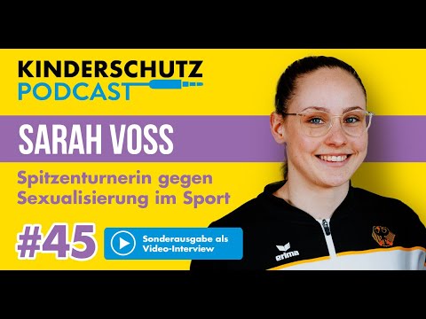 Sarah Voss Spitzenturnerin gegen Sexualisierung im Sport im Video-Interview