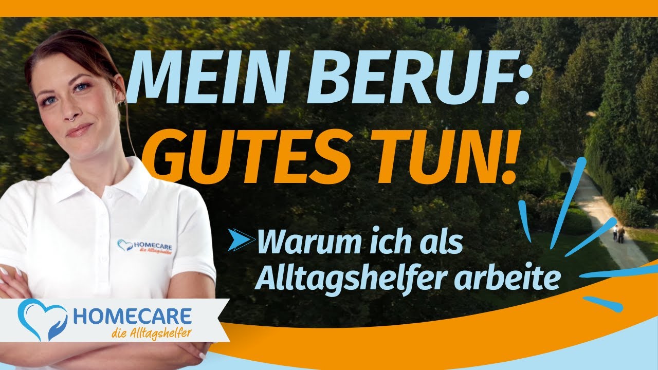 Alltagshelfer bei HOMECARE – die Alltagshelfer: Hilfe, die zählt! - Erfahrungsbericht
