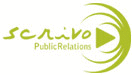 Logo der Firma scrivo PublicRelations
