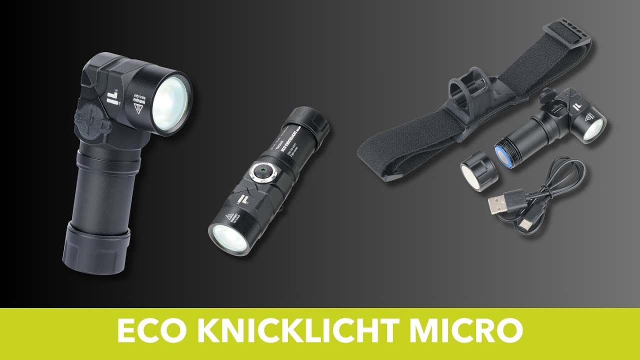 Taschenlampe | ECO KNICKLICHT MICRO | TOR25/BK