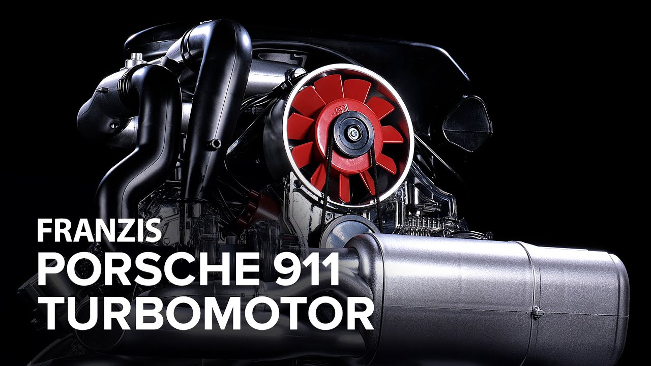 Porsche 911 Turbomotor - Bausatz