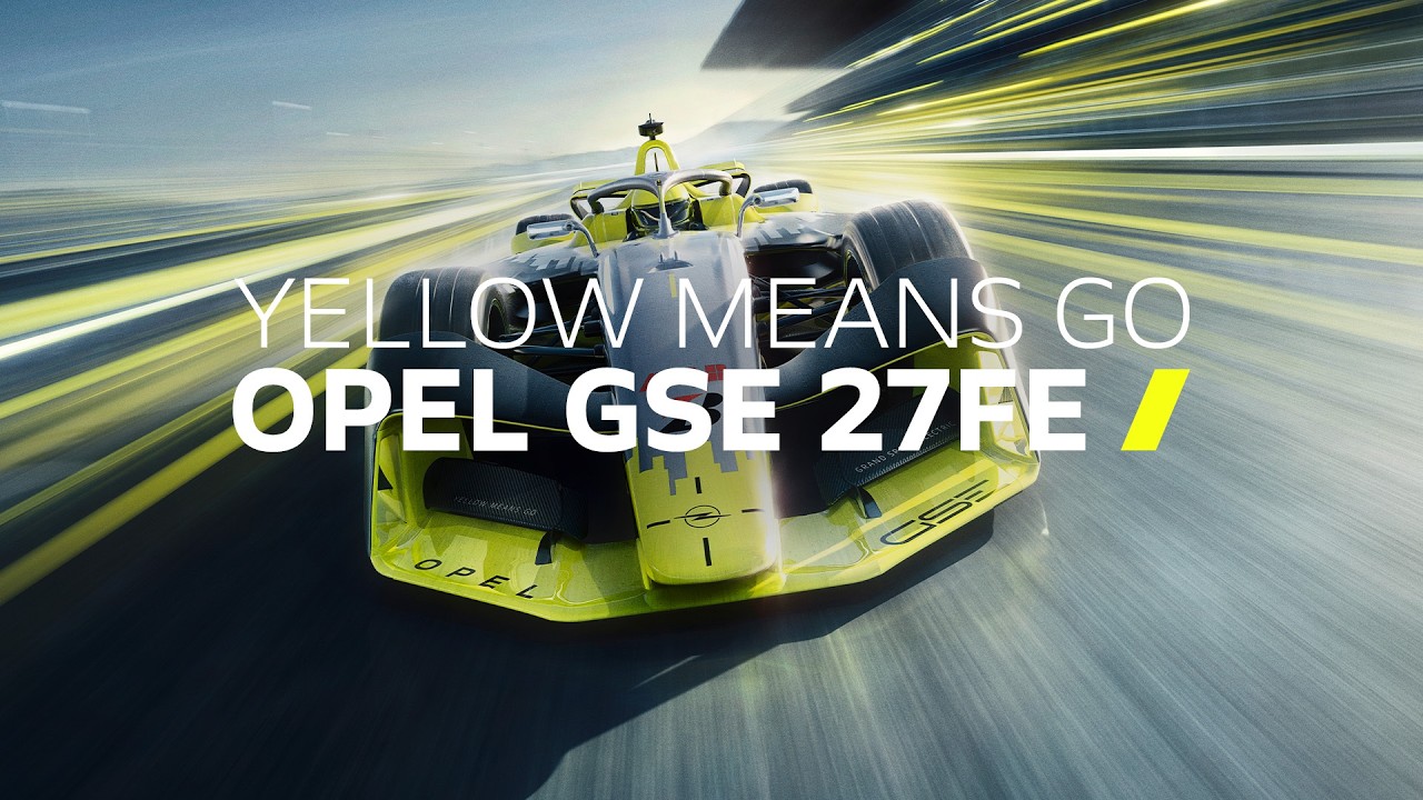The Opel GSE 27FE | Yellow means Go!​