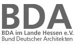 Logo der Firma BDA Bund Deutscher Architekten im Lande Hessen e.V.
