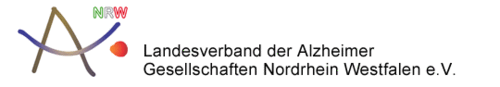 Logo der Firma Landesverband der Alzheimer Gesellschaften Nordrhein Westfalen e.V