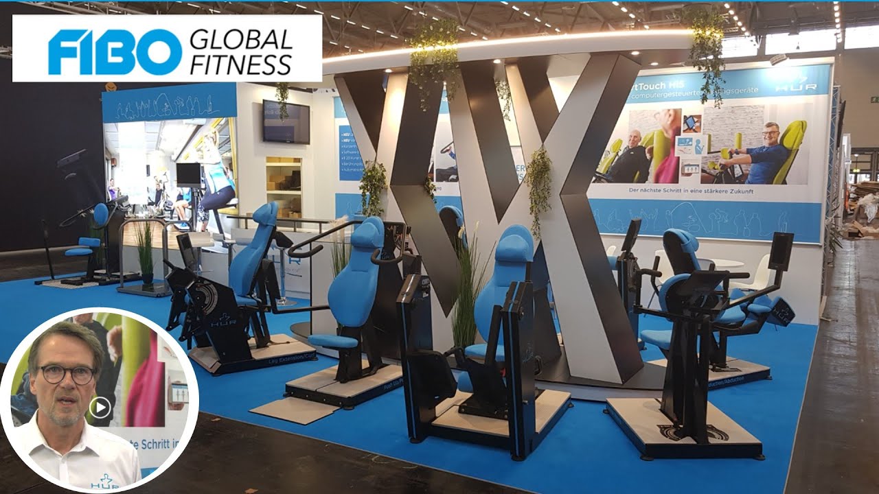 HUR Trainingsgeräte im Einsatz – Eindrücke von der FIBO