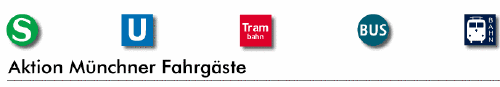 Logo der Firma Aktion Münchner Fahrgäste