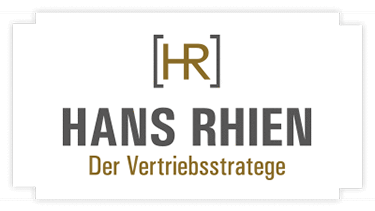 Logo der Firma Hans Rhien - Der Vertriebsstratege
