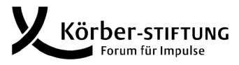Logo der Firma Körber-Stiftung