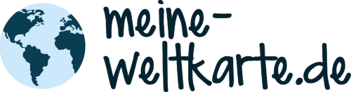 Logo der Firma meine-weltkarte.de