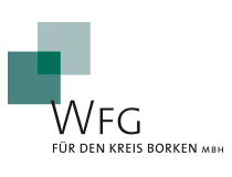 Logo der Firma WFG für den Kreis Borken mbH
