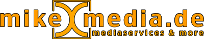 Logo der Firma mikeXmedia - mediaservices&more