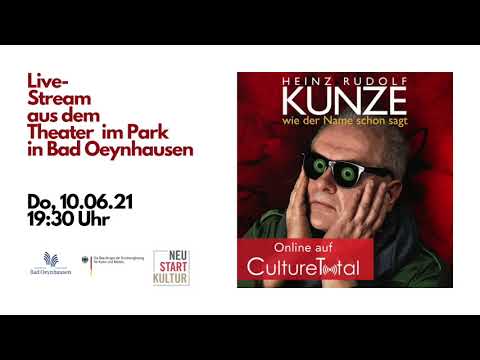 Heinz Rudolf Kunze Online-Konzert aus dem Theater im Park Bad Oeynhausen
