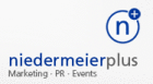 Logo der Firma niedermeier+ Marketing PR Events GmbH