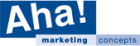 Logo der Firma Aha! Agentur für Handelsmarketing GmbH