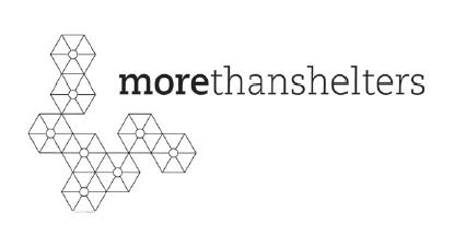 Logo der Firma morethanshelters GmbH