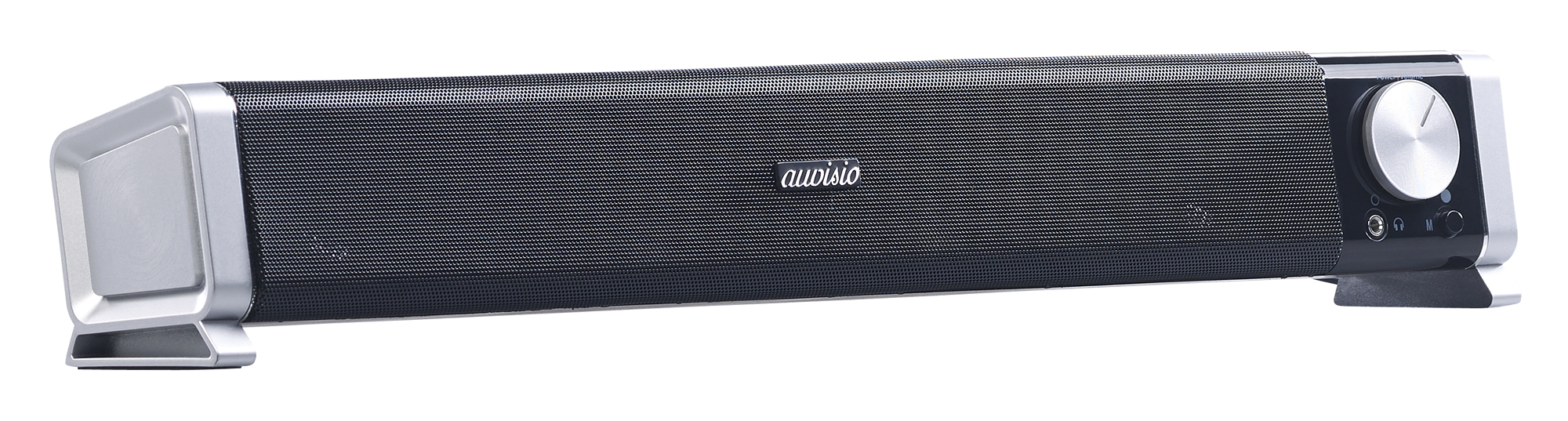 40 Watt auvisio 2.1-Soundbar mit externem Subwoofer für PC und TV Bluetooth 