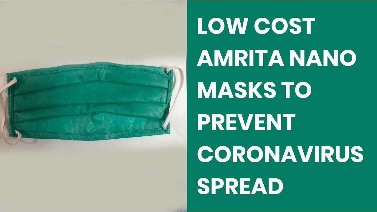 Low cost Amrita Nano Mask