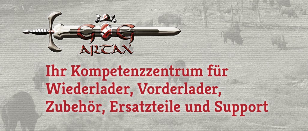 Titelbild der Firma Artax Vorderlader Germany