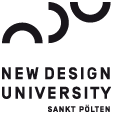 Logo der Firma New Design University - Privatuniversität der Kreativwirtschaft