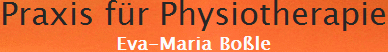 Logo der Firma Praxis für Physiotherapie Eva-Maria Boßle