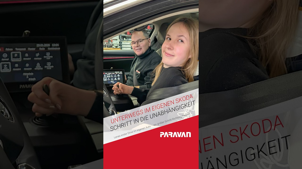 Lenas erste Fahrt – ein großer Schritt Richtung Freiheit