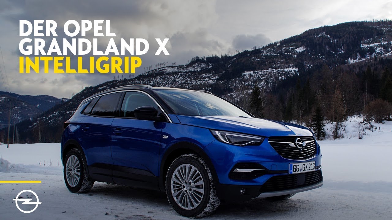 Opel Grandland X mit IntelliGrip: Für beste Traktion auf allen Wegen