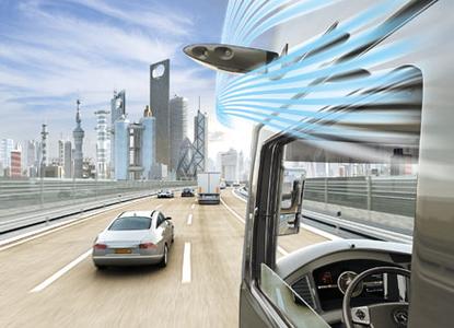 Kameras statt Außenspiegel: Continental ProViu®Mirror macht Nutzfahrzeuge sicherer und effizienter