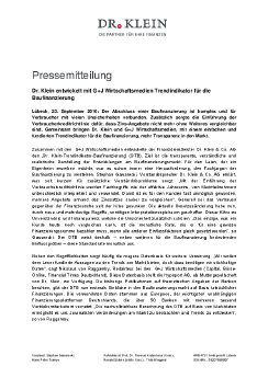 PM_Dr. Klein-Trendindikator Baufinanzierung_August_2010.pdf