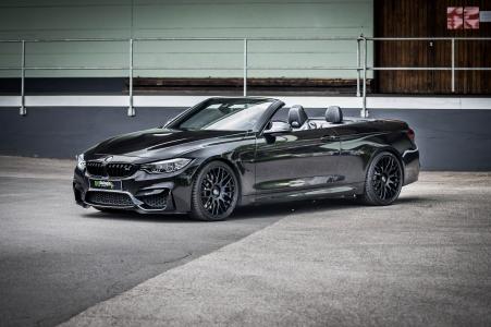 Barracuda-Klassiker Karizzma am Münchener Power-Cabriolet BMW F82 M4