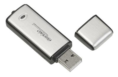 auvisio Voice Recorder & USB-Stick REC-200 V2, geräuschaktivierte Aufnahme, 70 Std., 8 GB / Bild: PEARL.GmbH / www.pearl.de