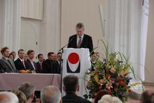 Prof. Dr. Stefan Bartels bei seiner Festansprache in St. Petri