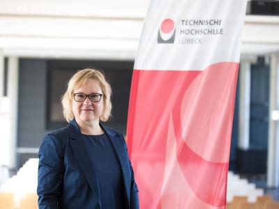 Yvonne Plaul, erste Kanzlerin an der TH Lübeck