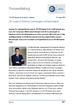 TUEV SUED Industrie Service in Augsburg.pdf