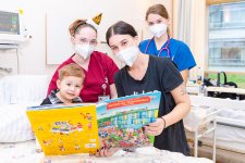 Bilder, die den Klinikaufenthalt erleichtern / Foto: Markus Kümmerle