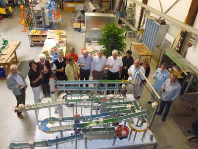 Richtfest im Erlebnispark-Fördertechnik
