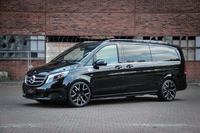 Neues Felgen-Highlight Tzunamee EVO an der Mercedes-Benz V-Klasse