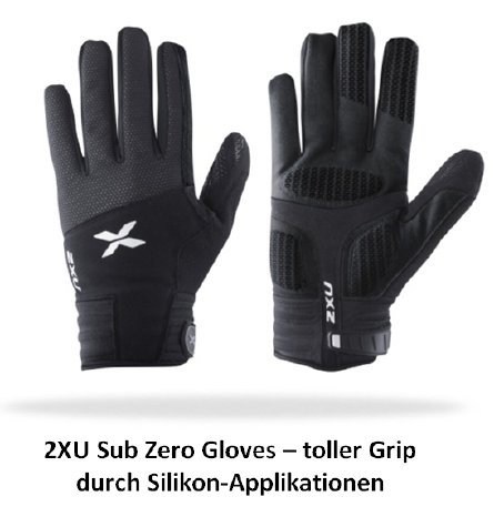2XU Sub Zero Gloves – toller Grip durch Silikon-Applikationen.jpg