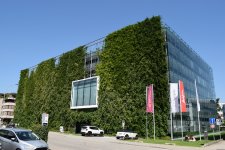 Pflanzen als architektonische Gestaltungselemente gewinnen an Bedeutung. 
Foto: Bundesverband Gebäudegrün e. V.