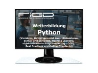Die FiGD Akademie GmbH bietet eine praxisnahe Python-Weiterbildung mit AVGS-Förderung an. Der Kurs, flexibel online zugänglich, vermittelt von Grundlagen bis zu fortgeschrittenen Themen wie Datenanalyse und künstlicher Intelligenz. AVGS ermöglicht individuelle Starttermine. Weitere Infos und Anmeldung: www.figd-akademie.de | Tel: +49 30 42020910 | E-Mail: info@figd-akademie.de.