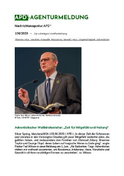 APD_106_2020_Adventistischer Weltkirchenleiter - Zeit für Mitgefühl und Heilung.pdf