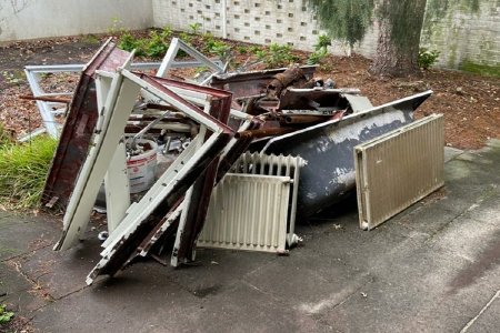 Der Schrotthändler für Unna ist unermüdlich in den Straßen der Stadt unterwegs