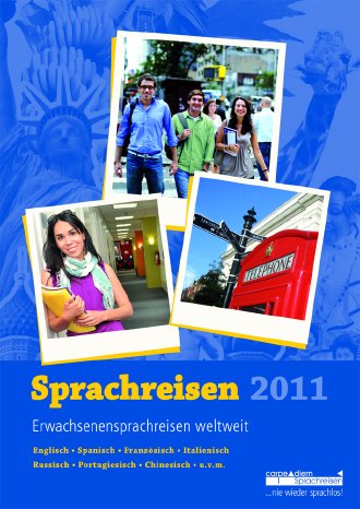 carpe diem Sprachreisen - Cover Sprachreisen Erwachsene 2011.tif