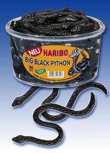 Big Black Python 30 St