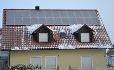 Solarenergie kann auch im Winter erzeugt und genutzt werden.