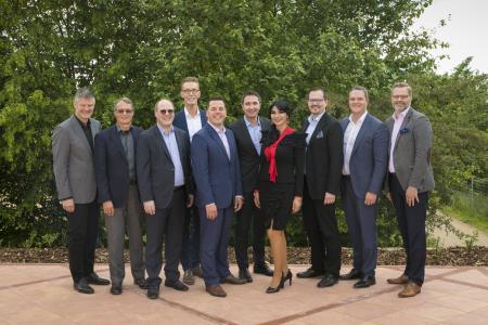 Der zehnköpfige Beirat von Best Western Hotels Central Europe wurde Ende Mai 2019 gewählt (v.l.): Kai Gelhausen, Bertram Späth, Arnold Graf, Christoph Unckell, Frank Pentzin, Gregor Jamnik, Yonca Yalaz, Thomas Hackl, Oliver Schreiber und Carsten Weber