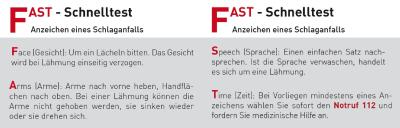 Schlaganfall ist immer ein Notfall