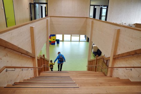 Für Nils geht der erste Tag in der Villa Marie schon um 10 Uhr zu Ende. Morgen darf er schon länger bleiben