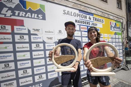 Die Gewinner: Korbinian Lehner und Kim Schreiber